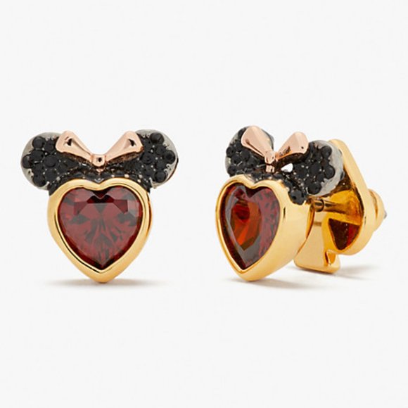 Minnie Mouse Stud Earrings - Picture 1 of 3